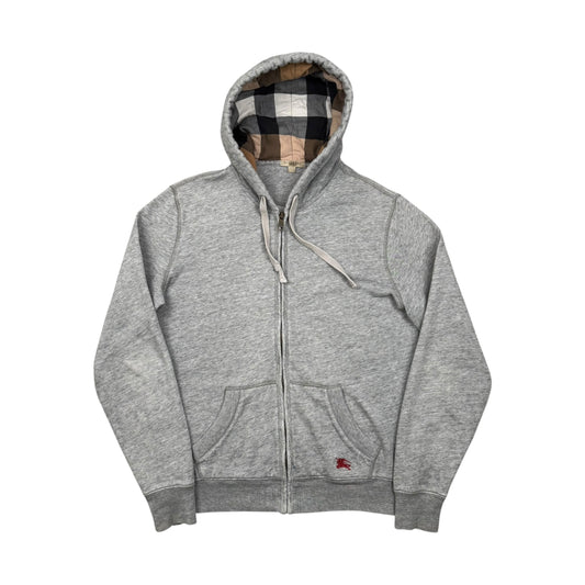 Burberry Vintage Check Hood Zip-Up Hoodie