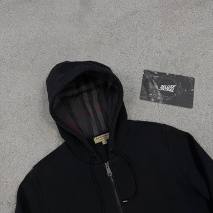 Burberry Full Check Zip-Up Hoodie