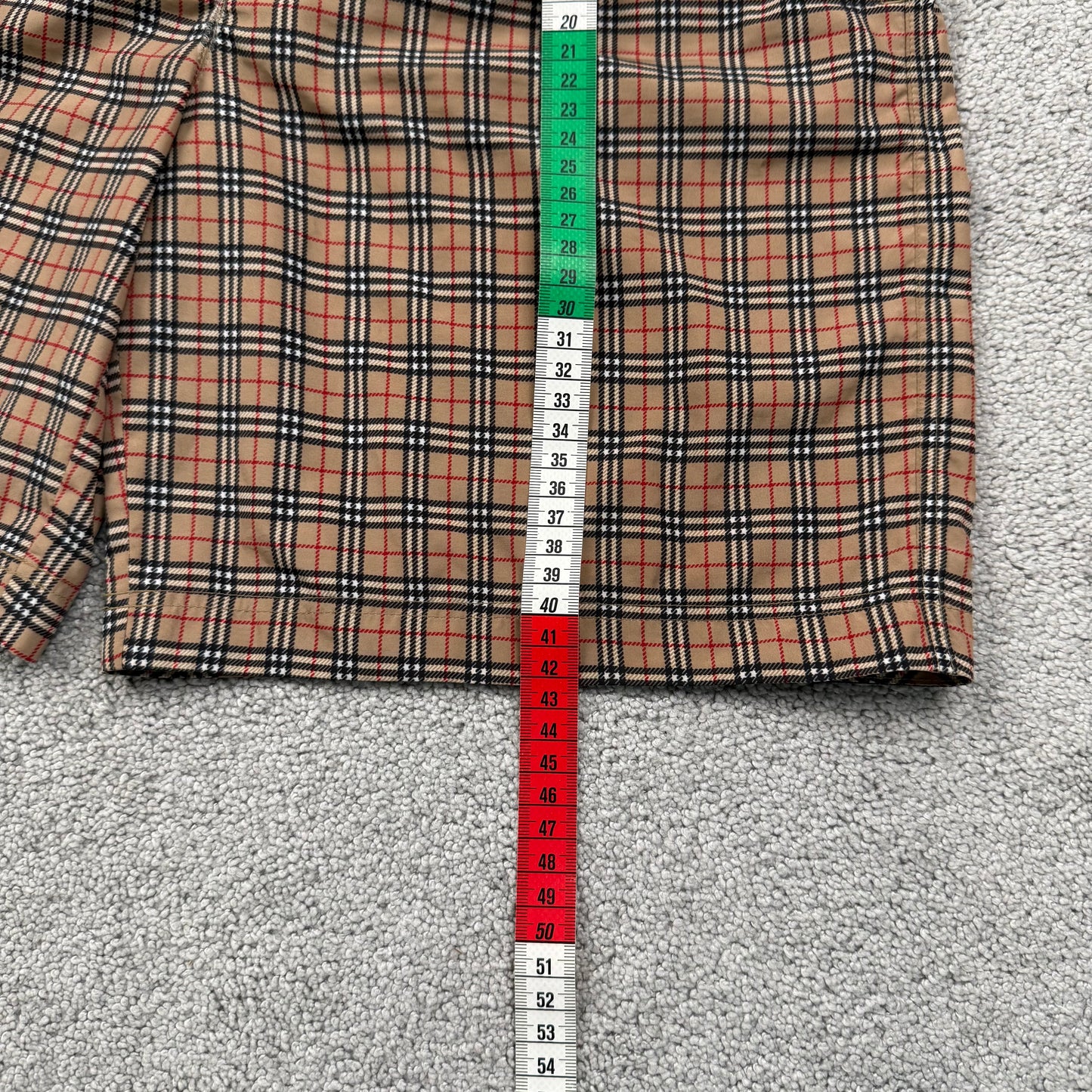 Burberry Check Drawcord Swim Shorts