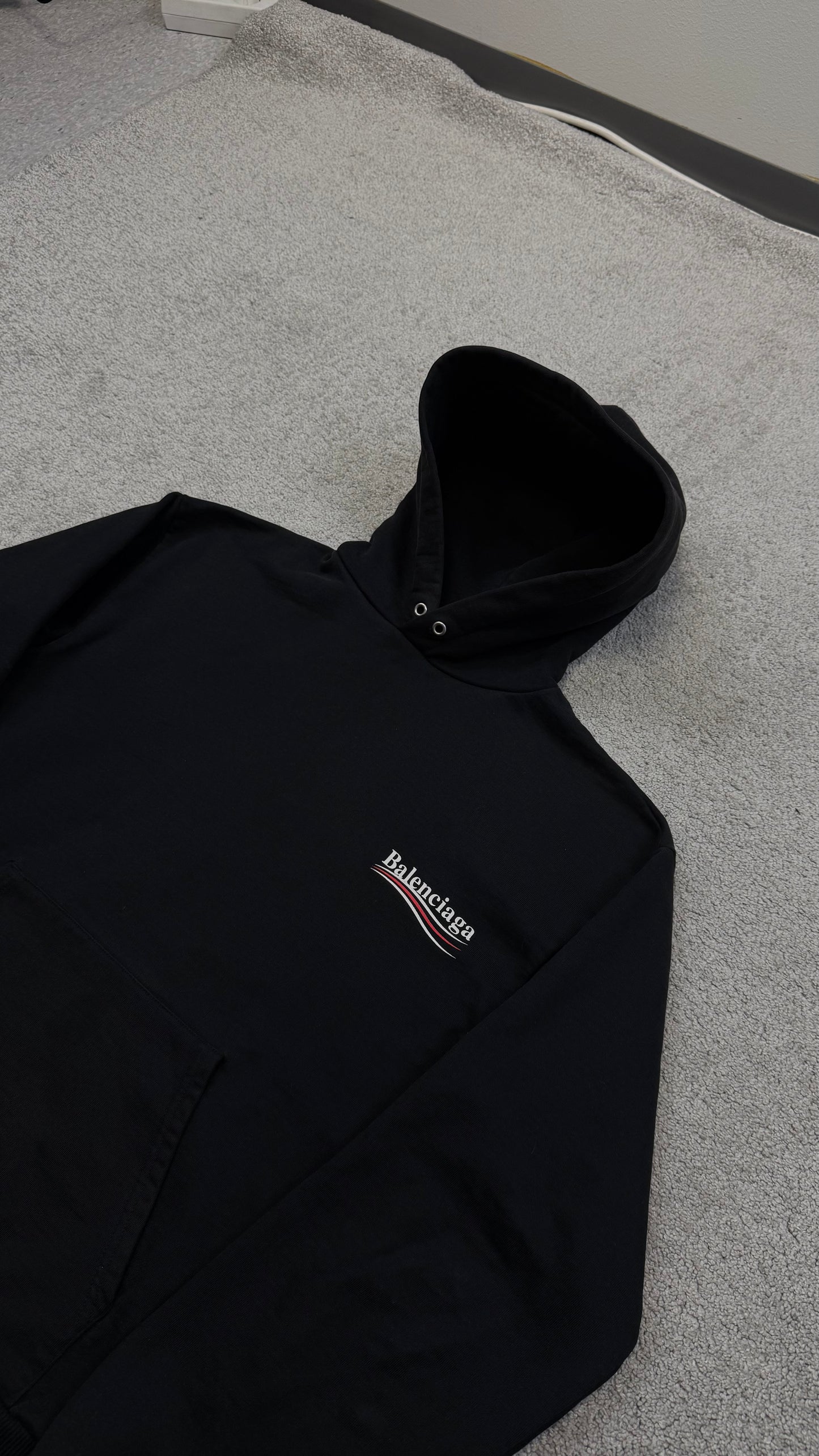 Balenciaga Political Campaign Logo Hoodie