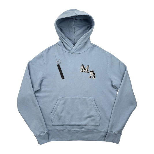 Amiri Angel Blue Hoodie