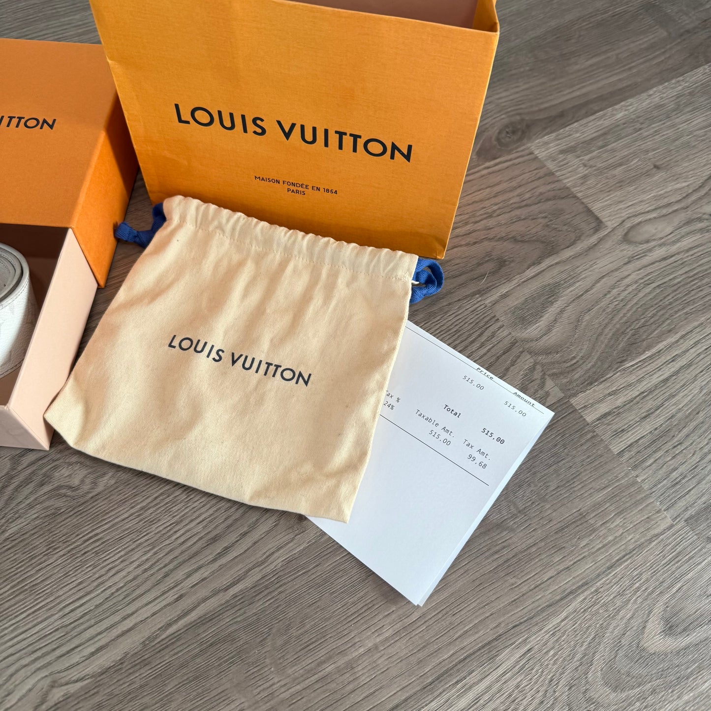 Louis Vuitton Monogram Reversible Belt