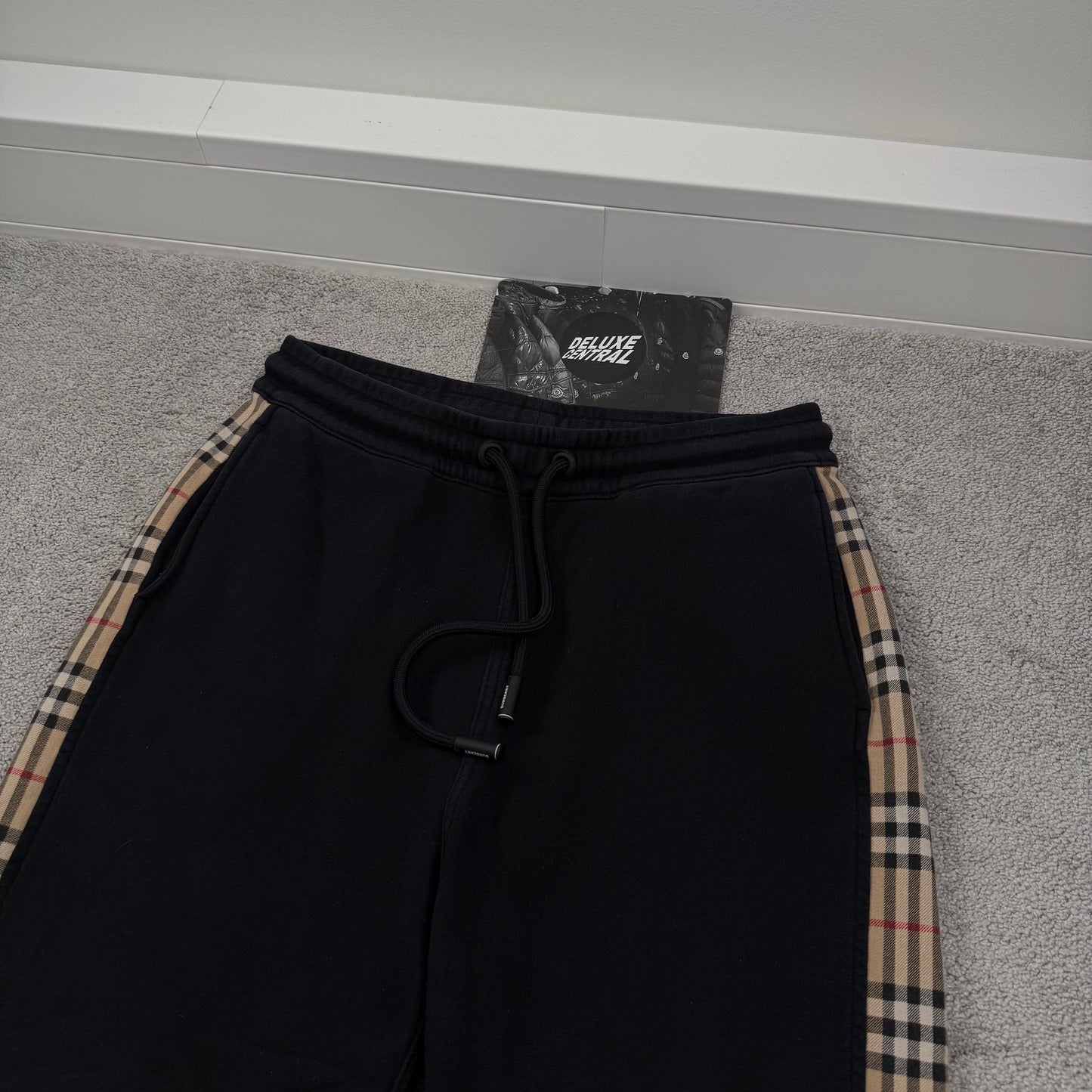 Burberry Vintage Check Panel Sweatpants