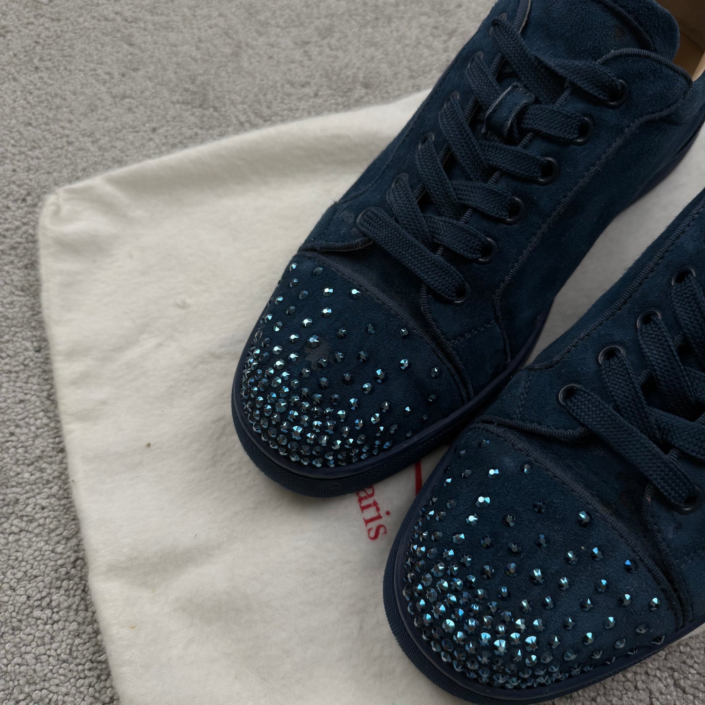 Christian Louboutin Flat Diamond Shoe