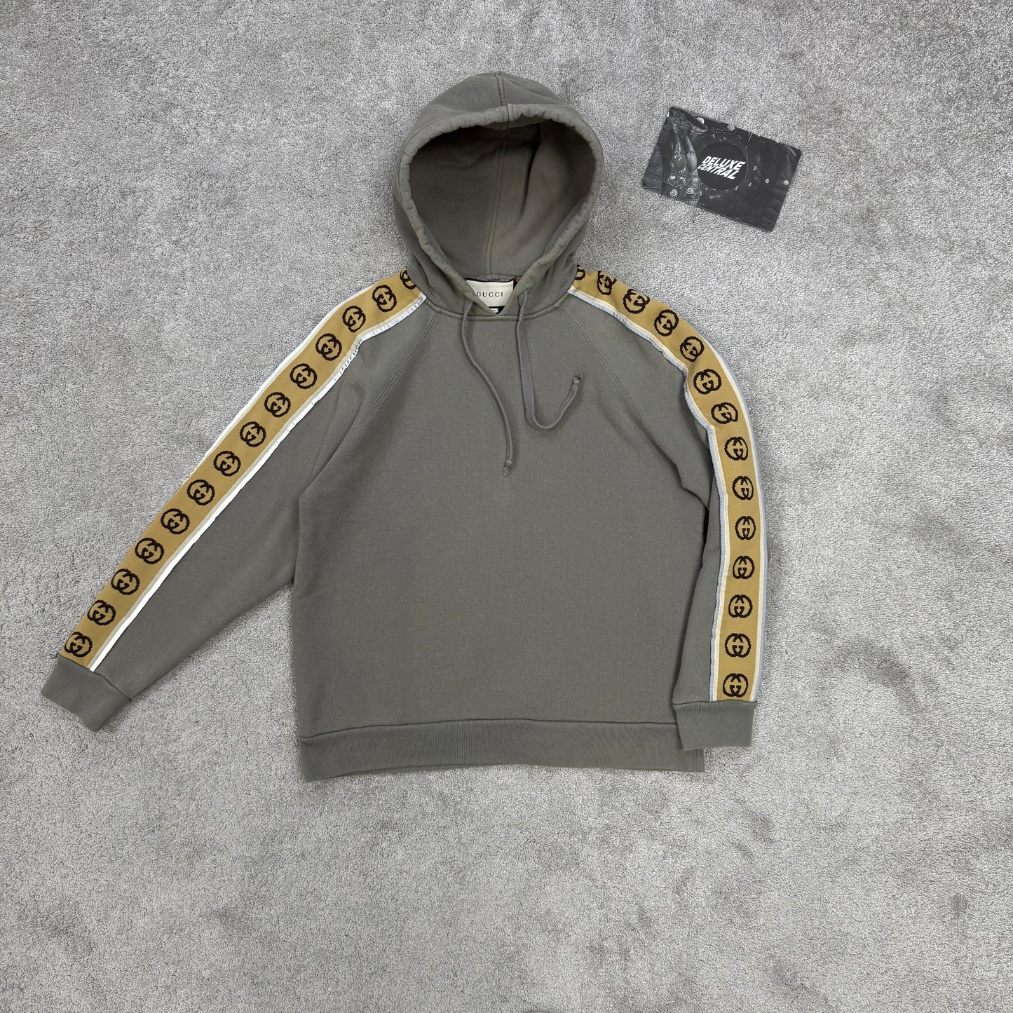 Gucci GG Sleeve Logo Hoodie