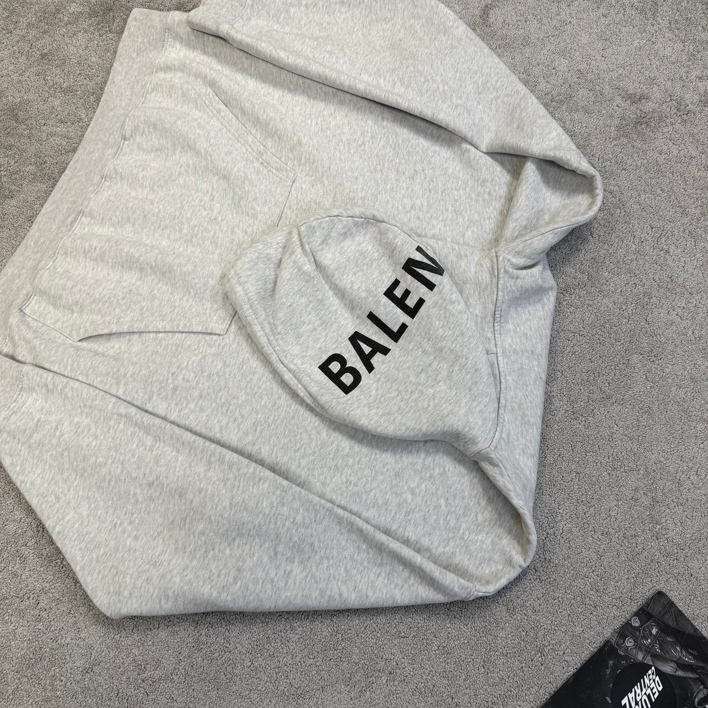 Balenciaga Logo Hood Hoodie
