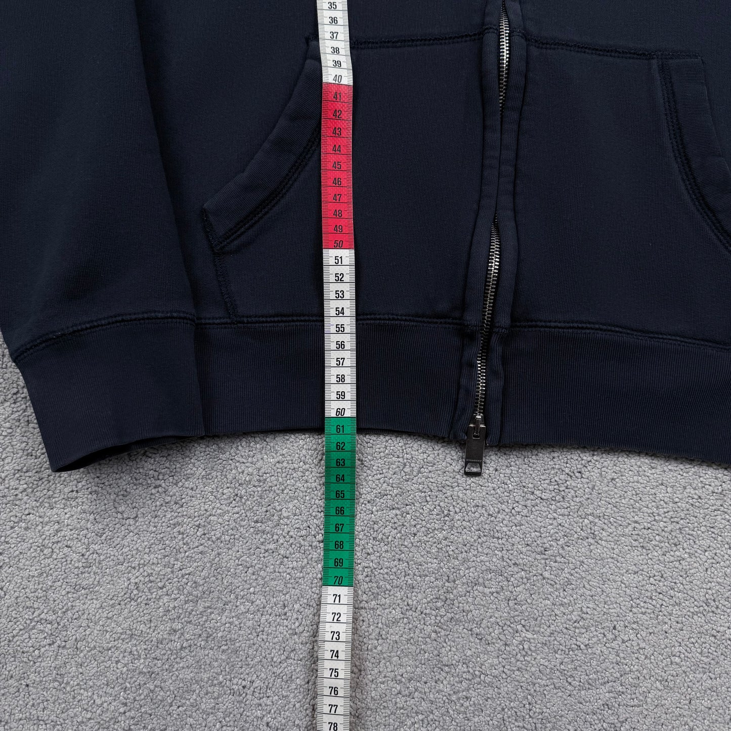 Burberry Check Hood Zip-Up Hoodie