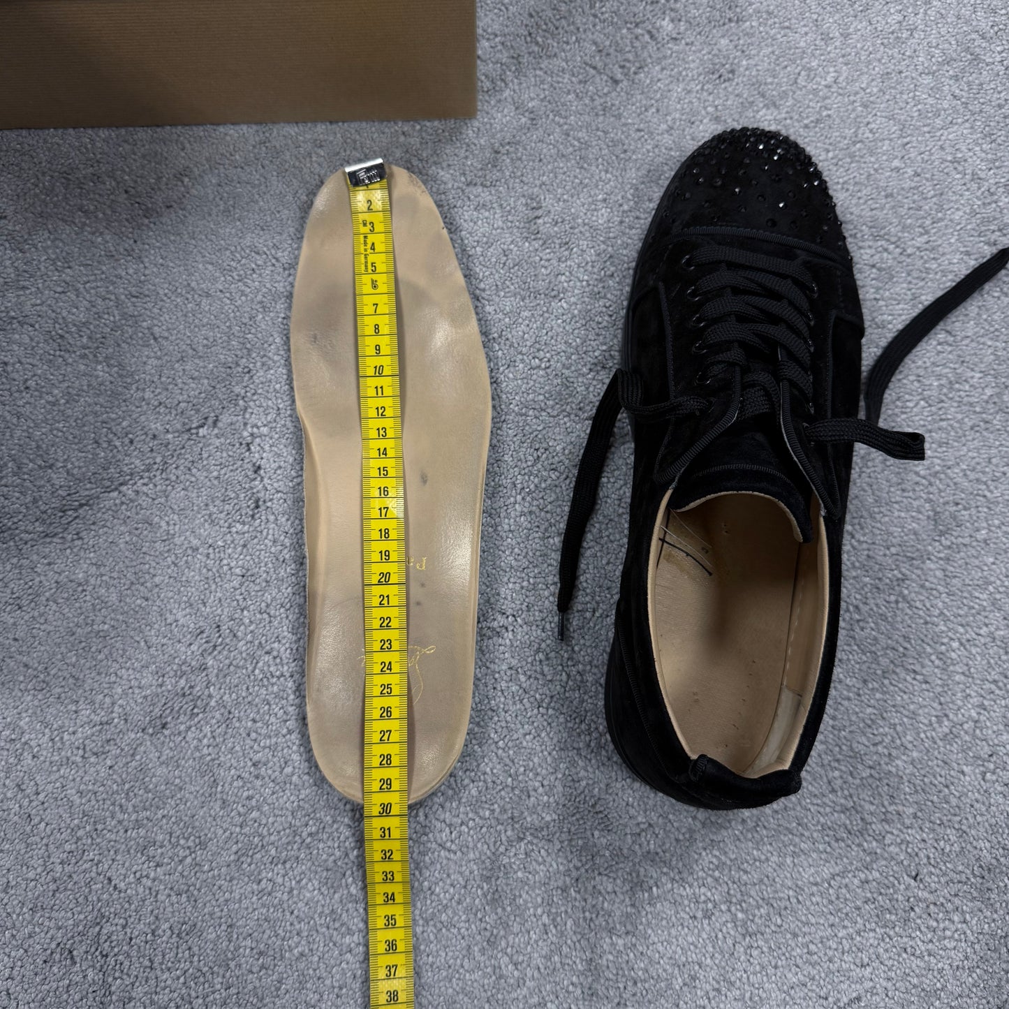 Christian Louboutin Flat Diamond Shoe