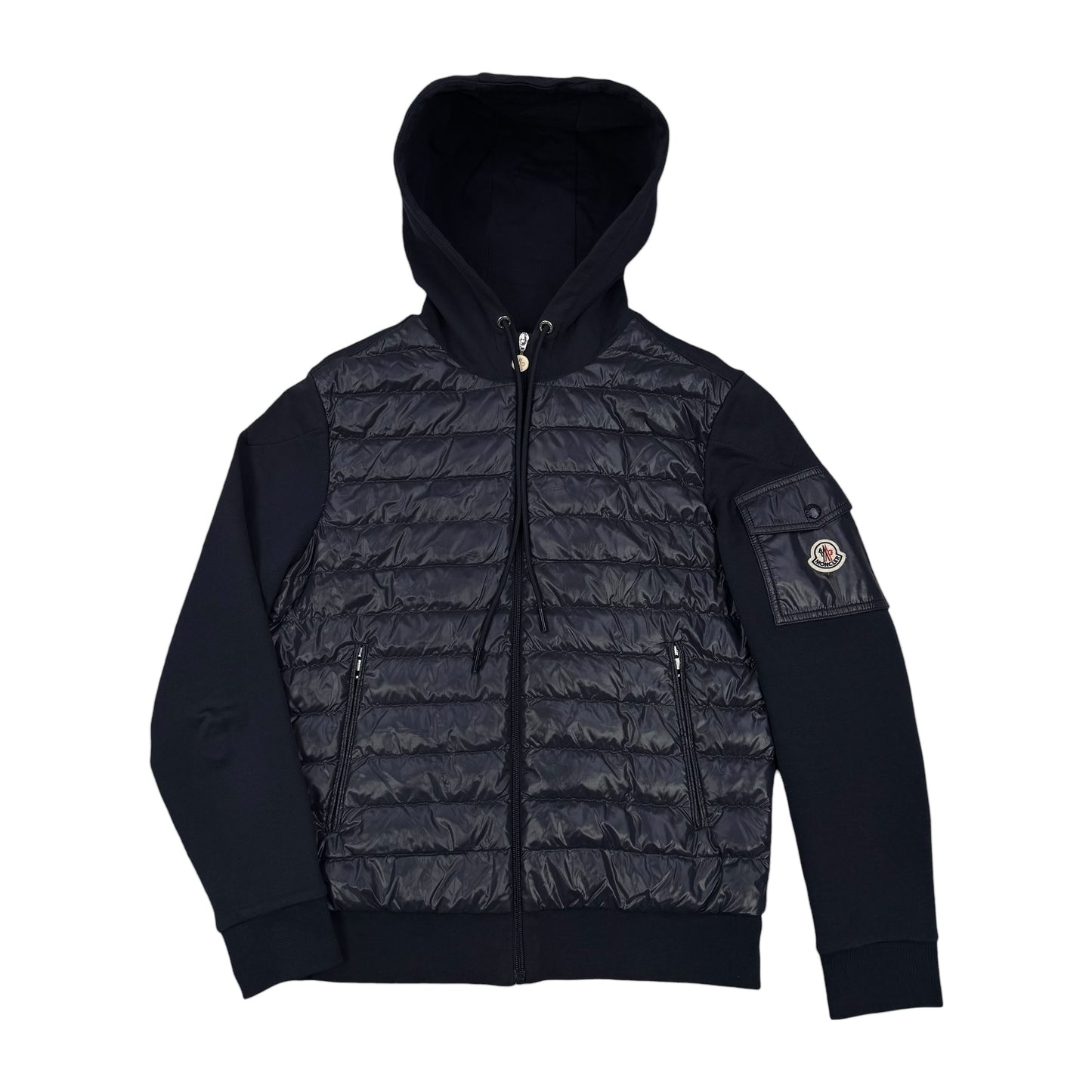 Moncler Hooded Tricot Cardigan