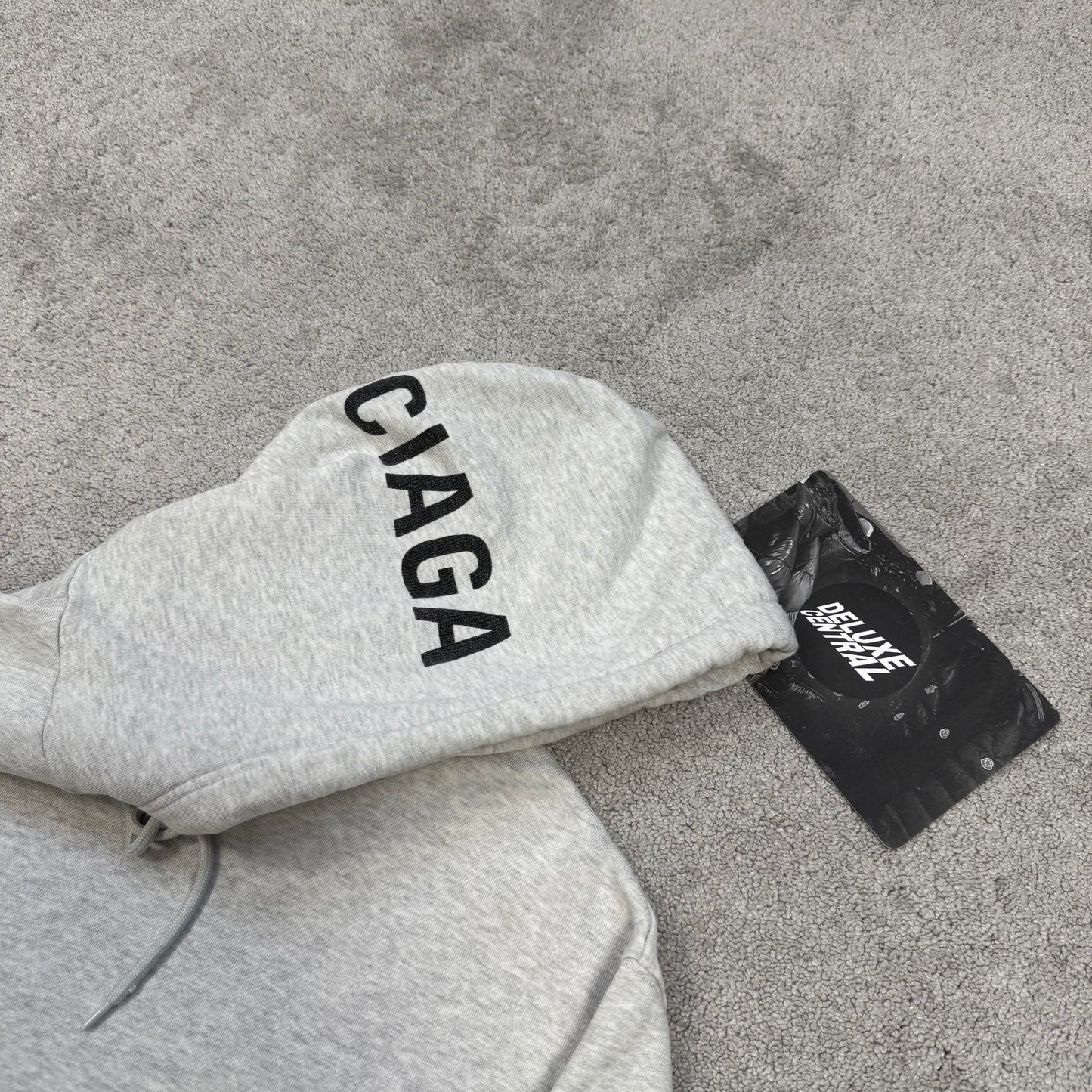 Balenciaga Logo Hood Hoodie