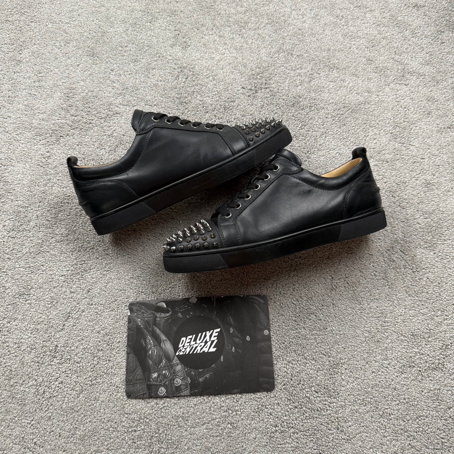 Christian Louboutin Junior Spike Leather