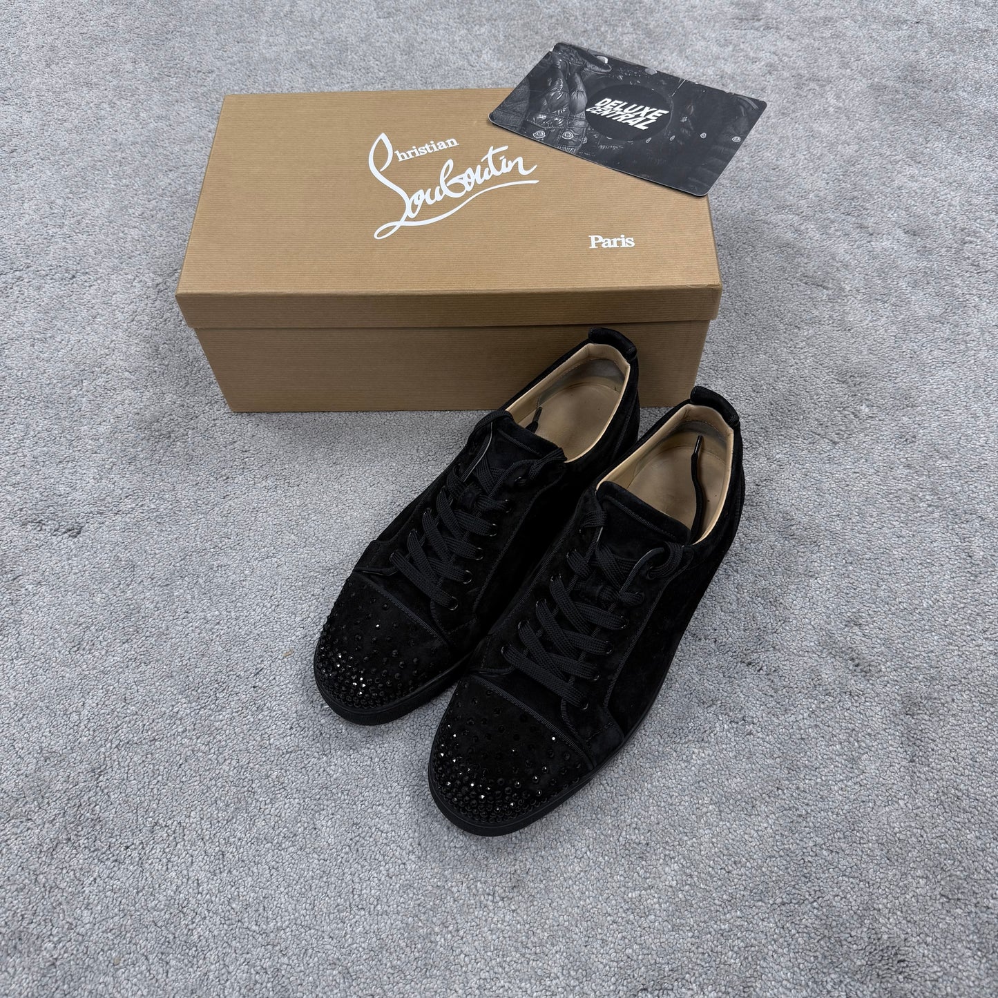 Christian Louboutin Flat Diamond Shoe