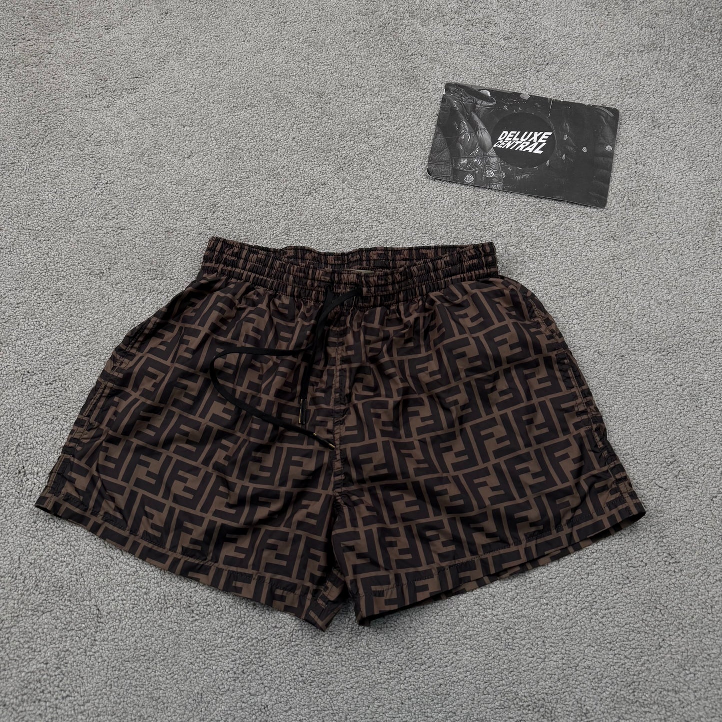 Fendi FF Motif Swim Shorts