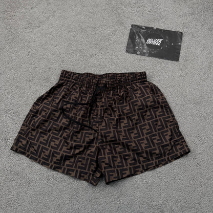 Fendi FF Motif Swim Shorts