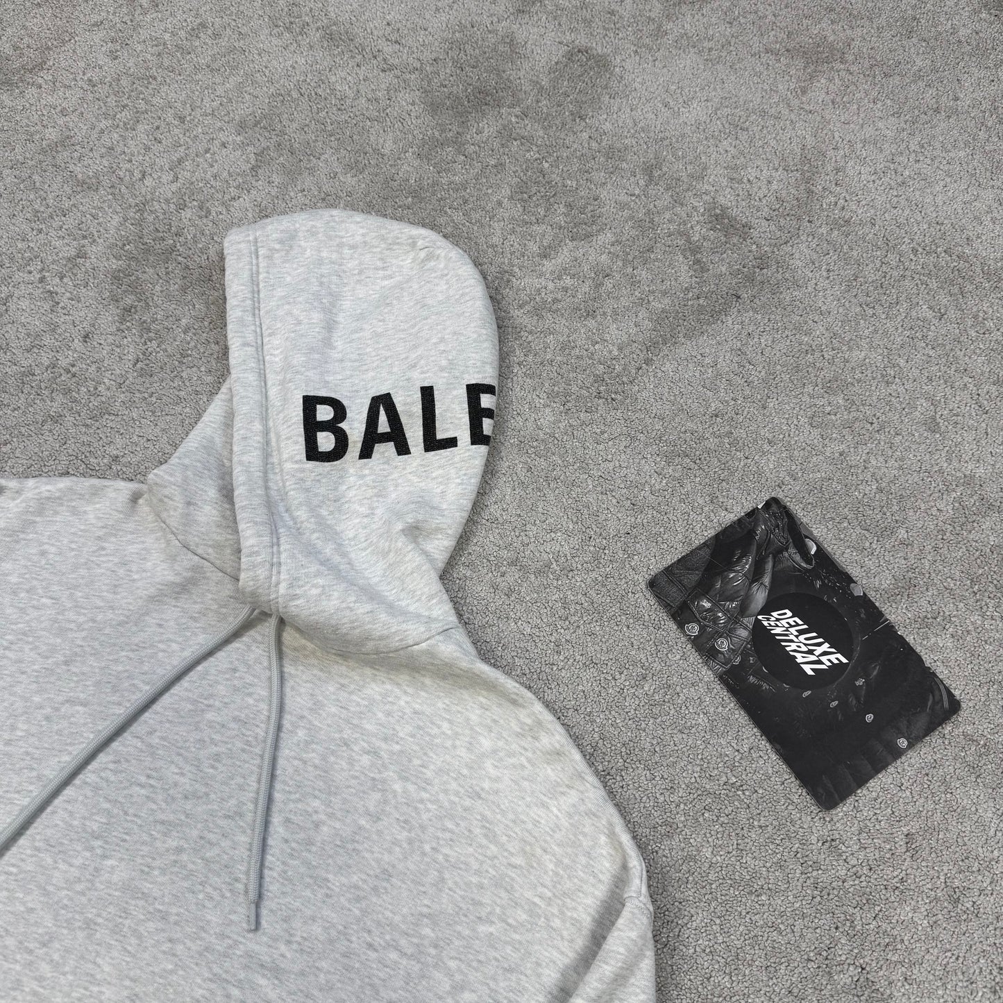 Balenciaga Logo Hood Hoodie