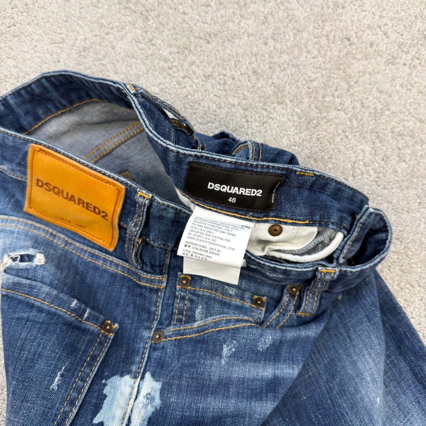 Dsquared ”Clement Jean” Jeans