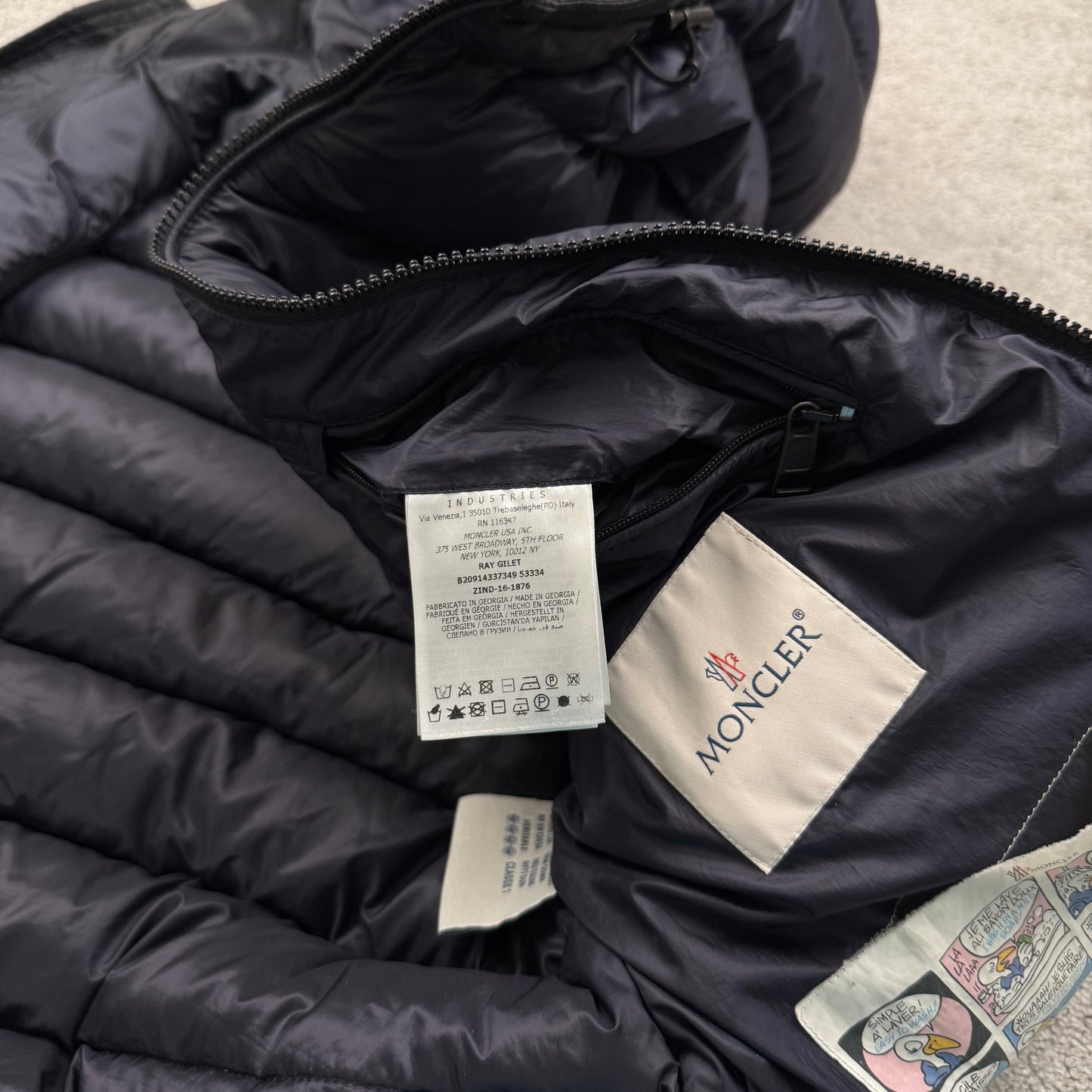 Moncler Ray Gilet Hooded Vest