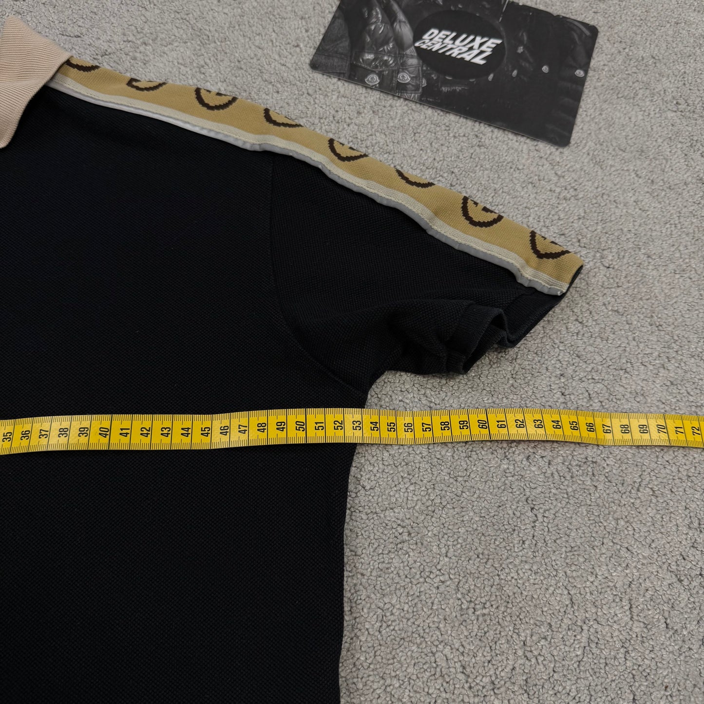 Gucci GG Stripe Logo Polo