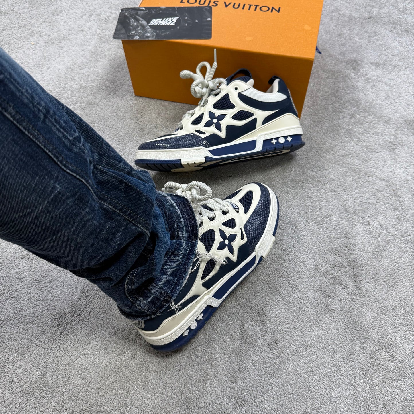 Louis Vuitton Skate Marine Sneakers