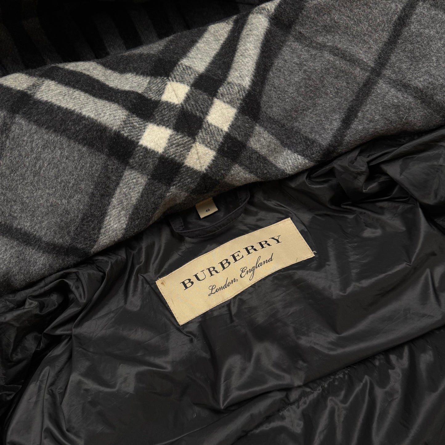 Burberry Lockwood Long Parka Down Jacket
