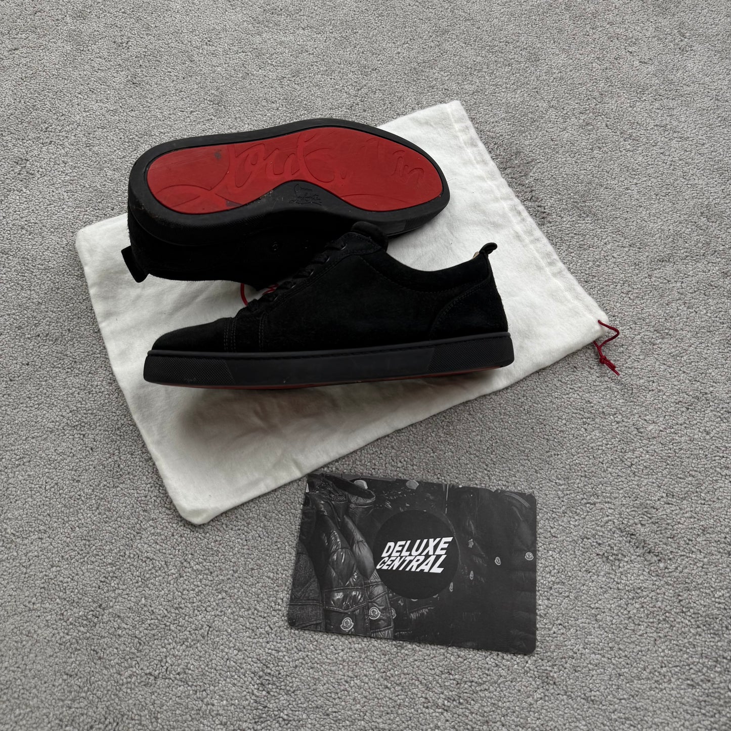 Christian Louboutin Flat Suede Sneaker