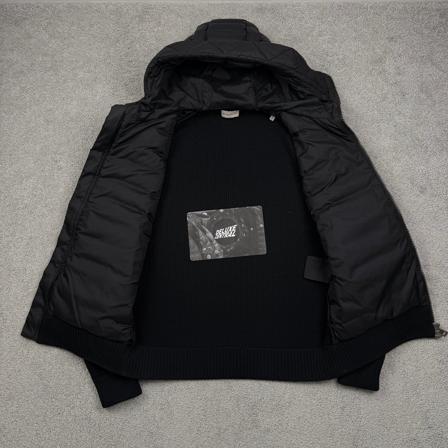 Moncler Hooded Cardigan Tricot