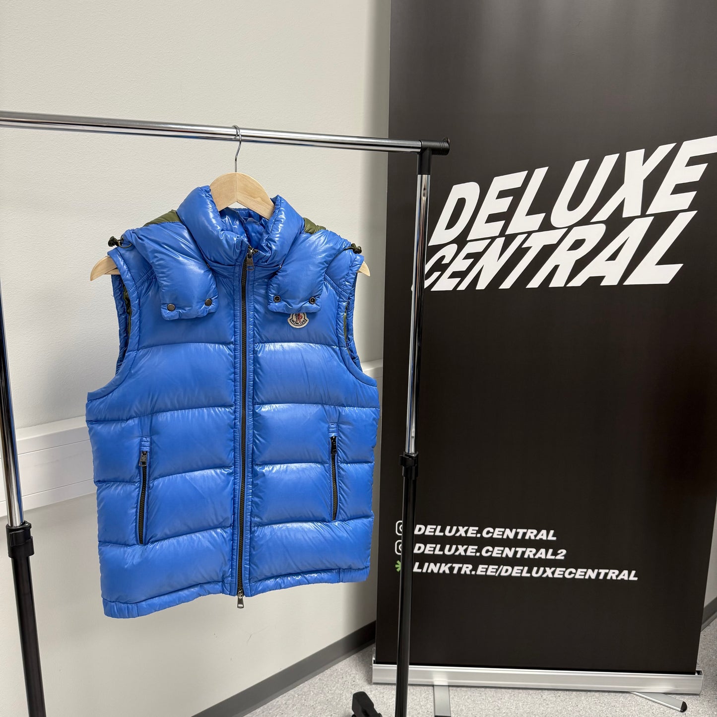 Moncler Lacet Hooded Gilet