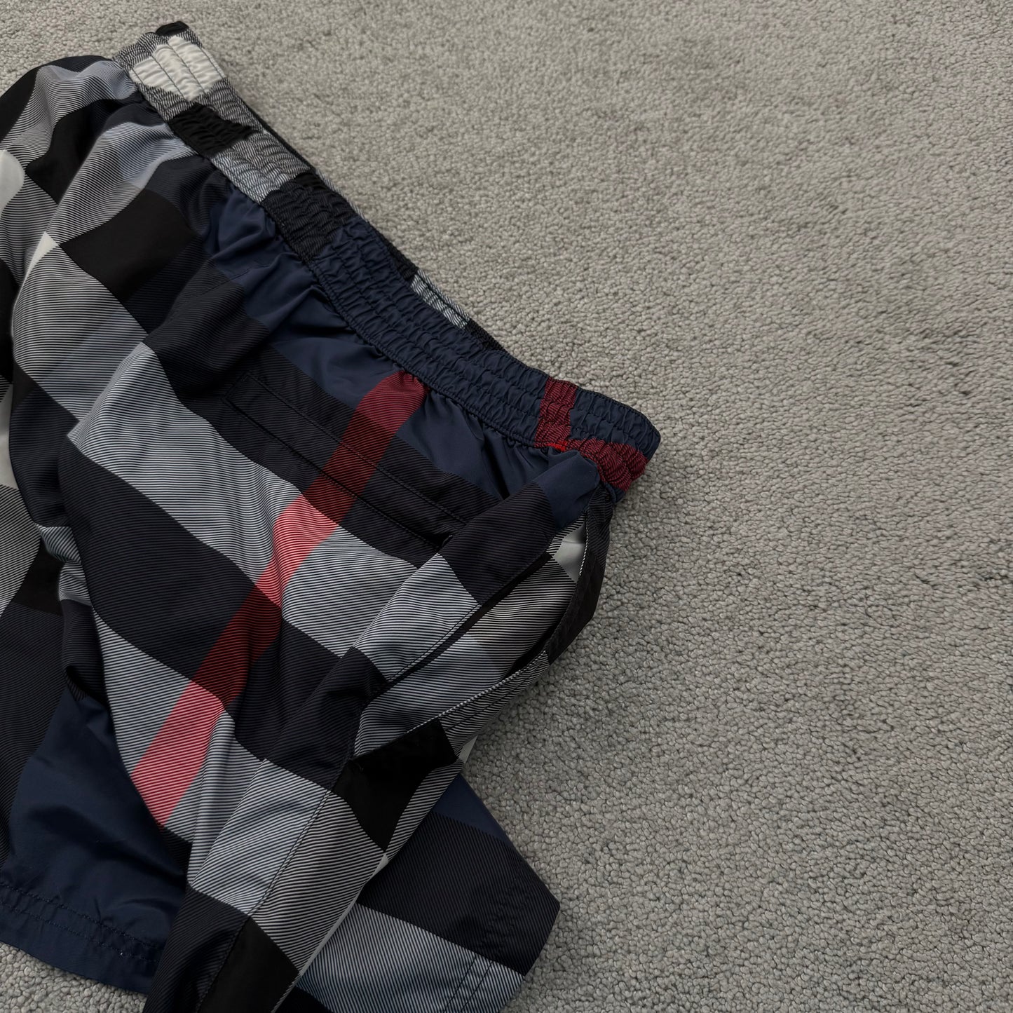 Burberry Checked Swim Shorts