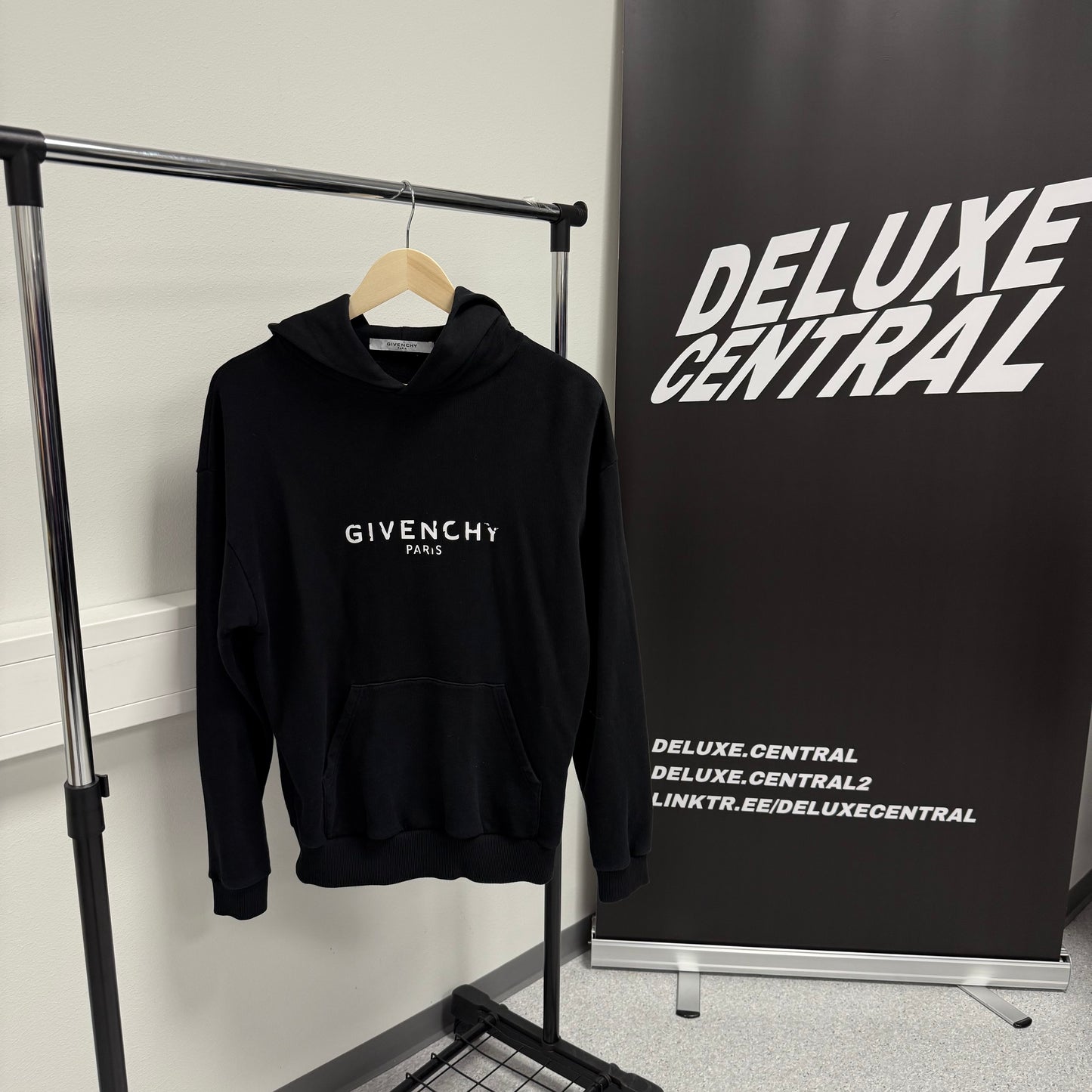 Givenchy Cracked Logo Hoodie