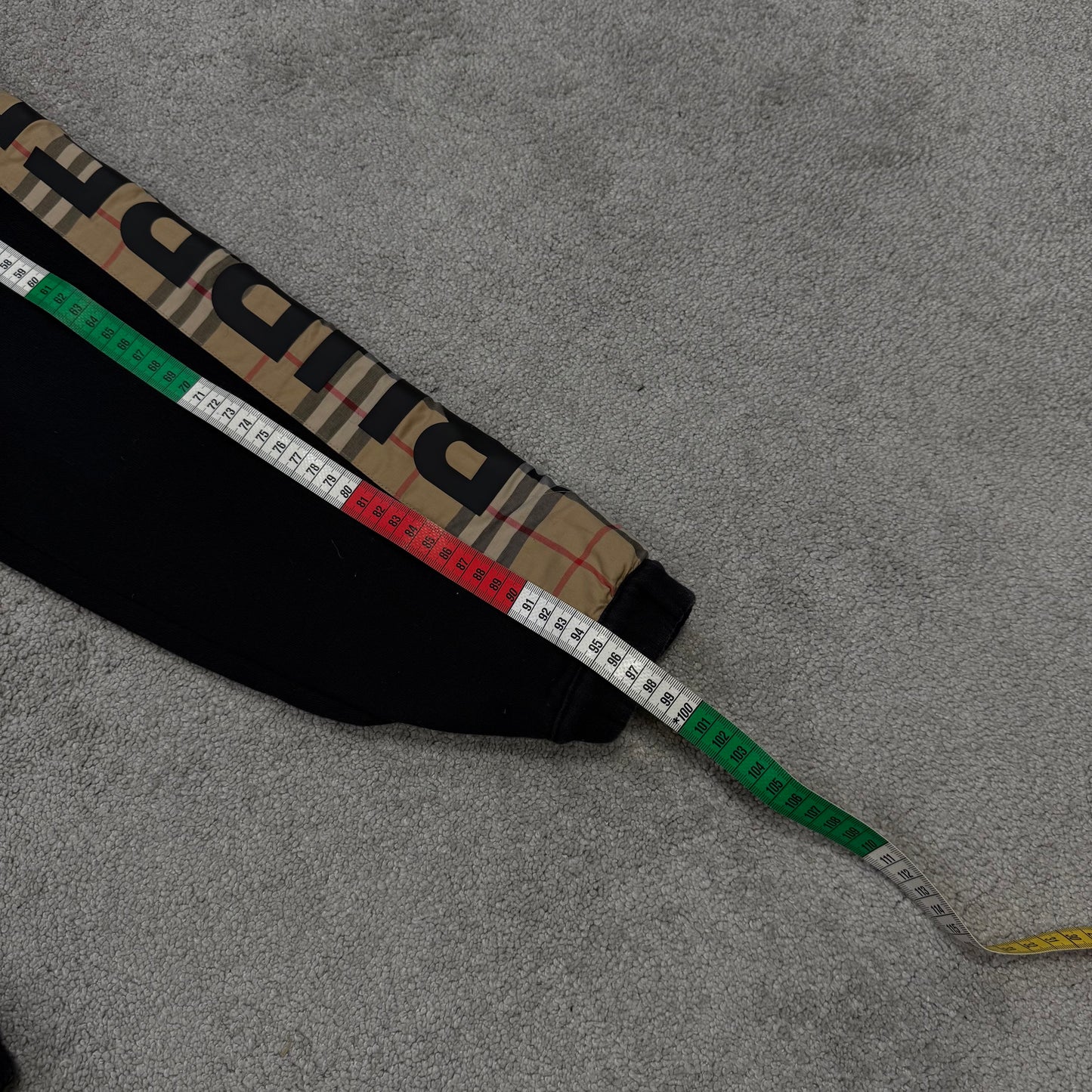 Burberry Check Sweatpants