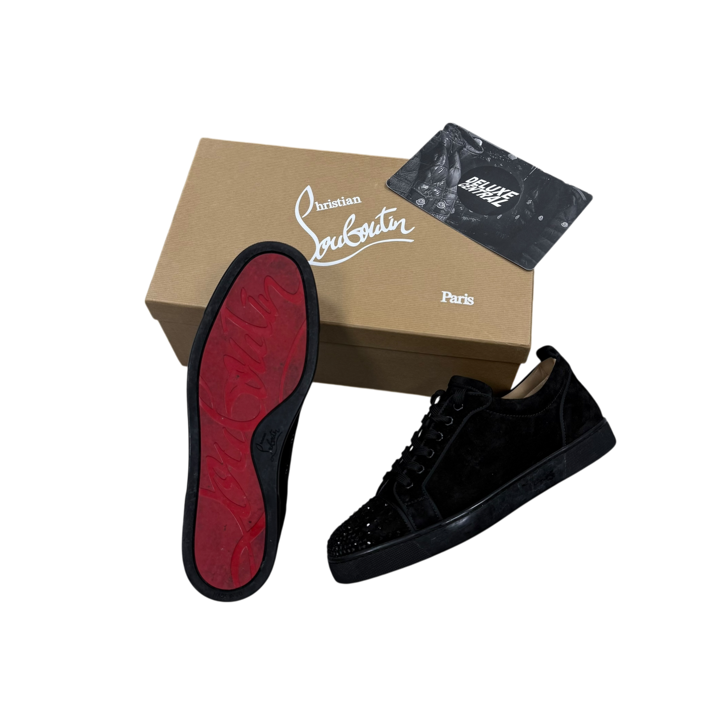 Christian Louboutin Flat Diamond Shoe