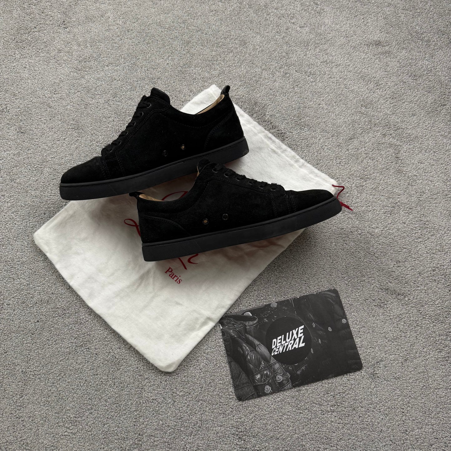 Christian Louboutin Flat Suede Sneaker